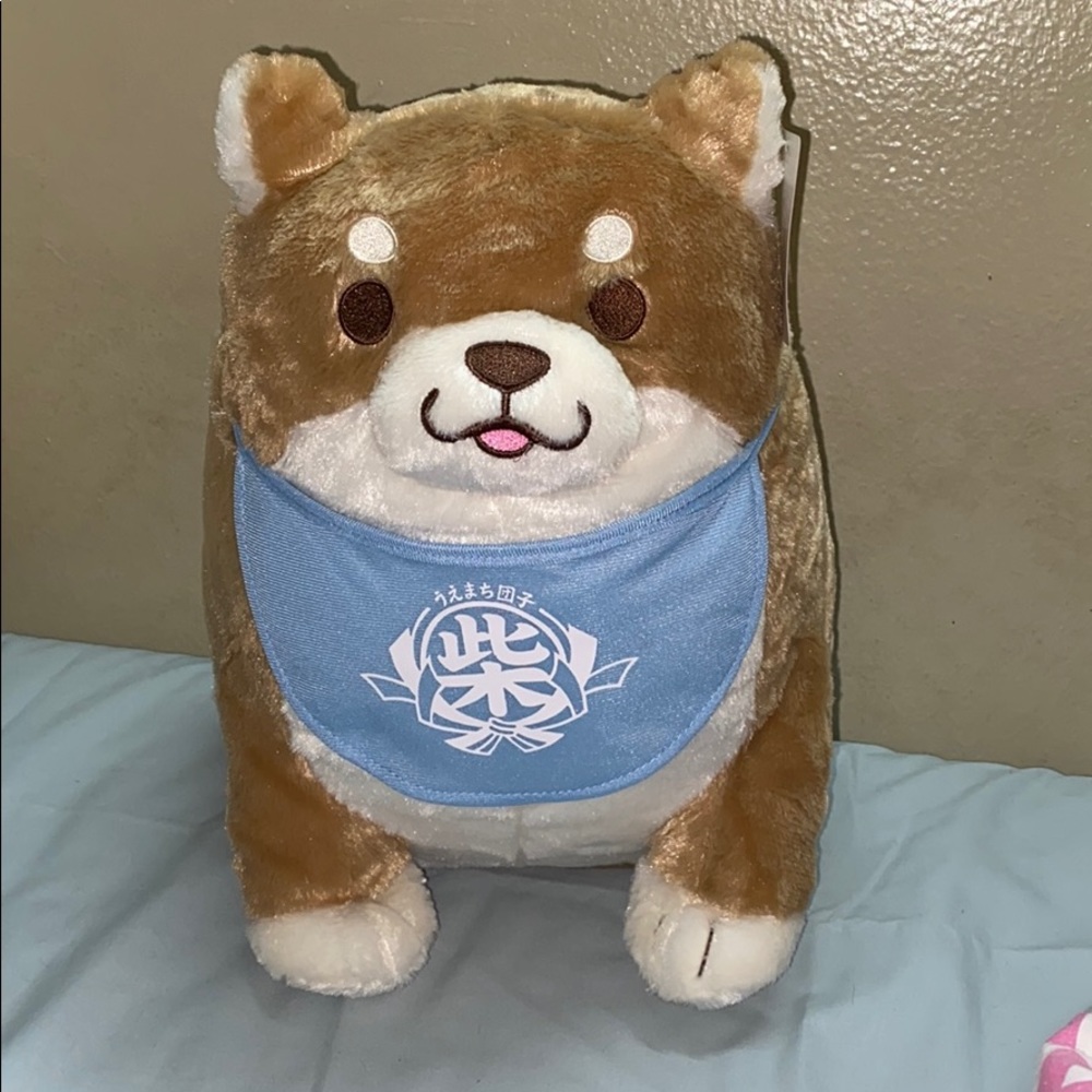 Shiba Inu Dog With Bib Plush